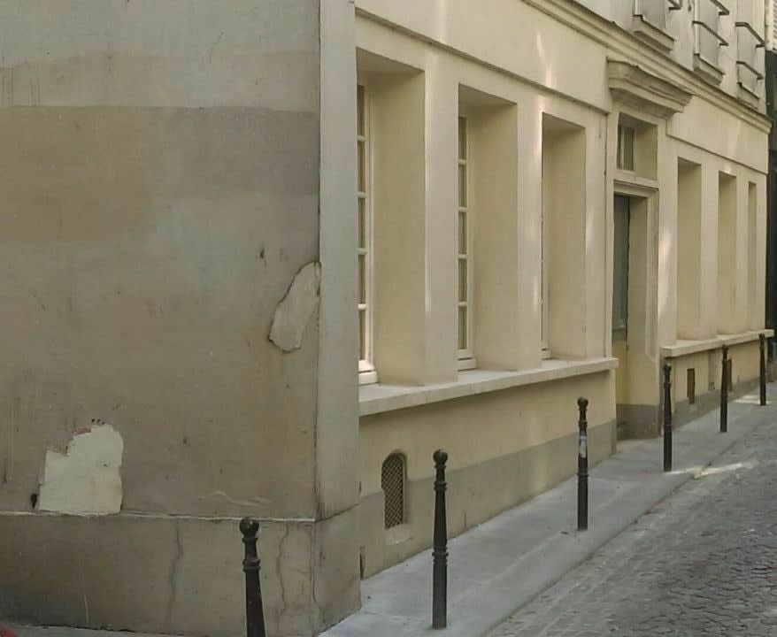 Banksy, "Refugee Rat / Saint Rat "- Paris" (not for sale), 2018