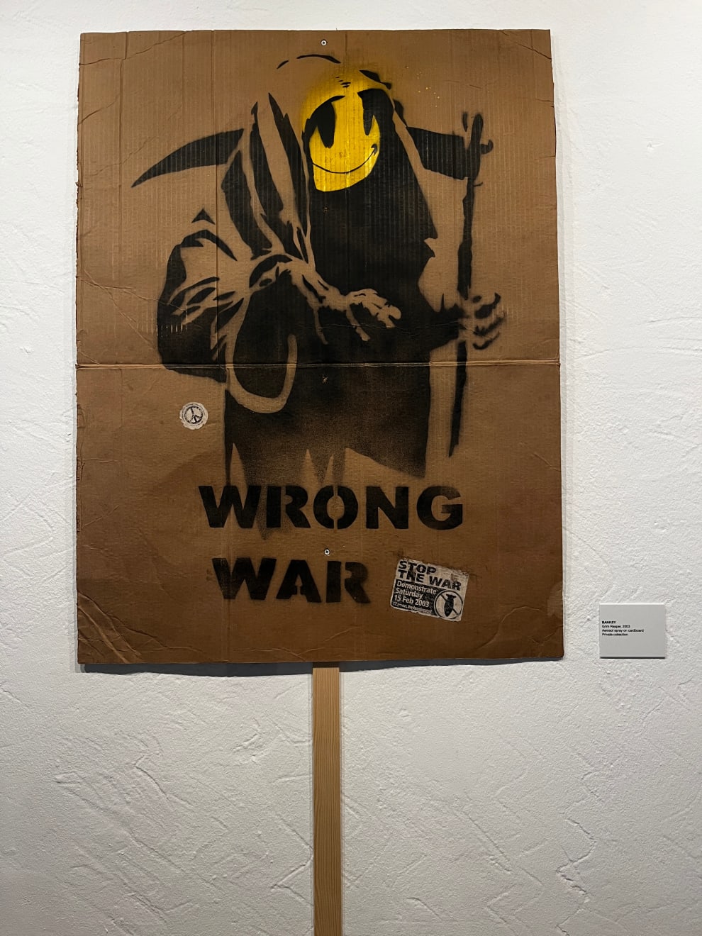 Banksy, Grim Reaper, 2003