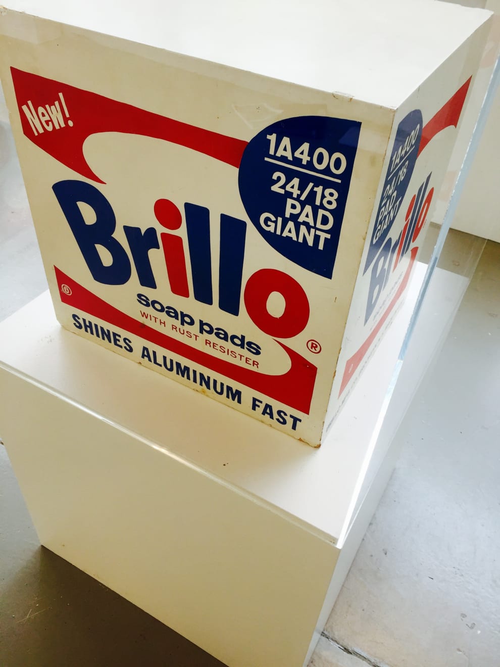 Andy Warhol, Brillo Box Malmö Type (RESERVED), 1968/1990