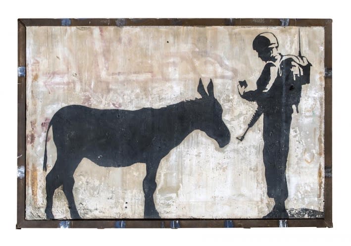 Banksy, "Donkey Documents" , 2007