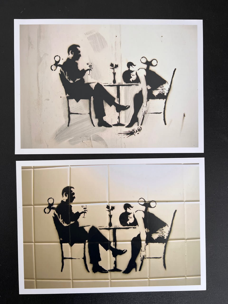 Banksy, "Out of time" version 2, 2003