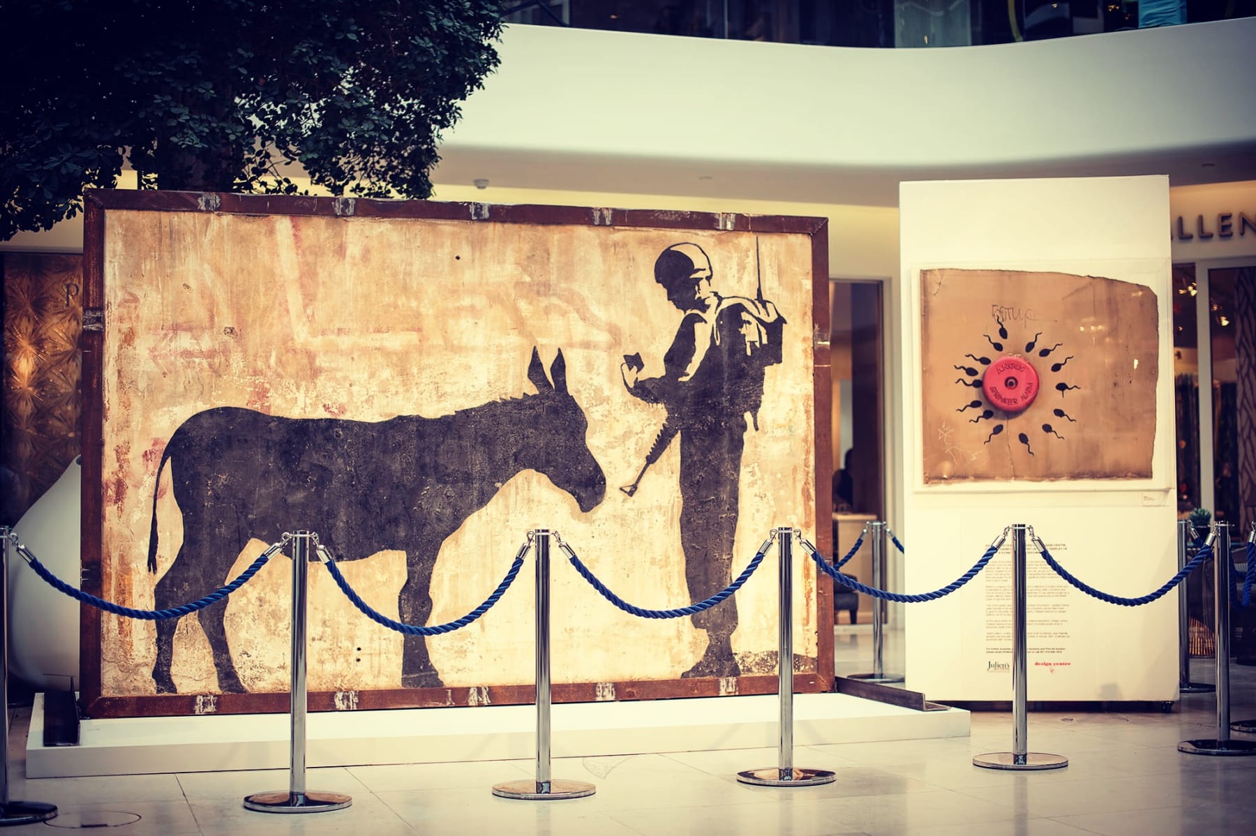 Banksy, "Donkey Documents" , 2007