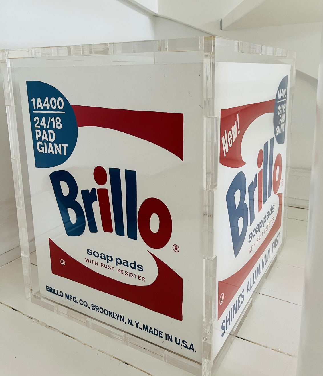Andy Warhol, Brillo Box Malmö Type (RESERVED), 1968/1990