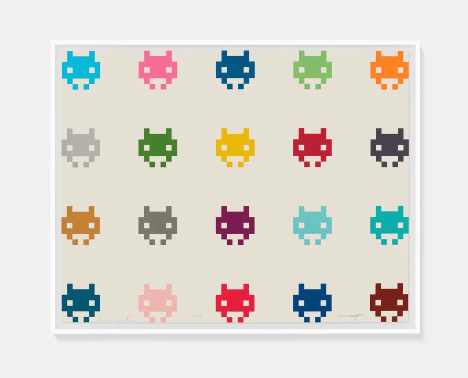 Damien Hirst, "InvadHirst", 2025