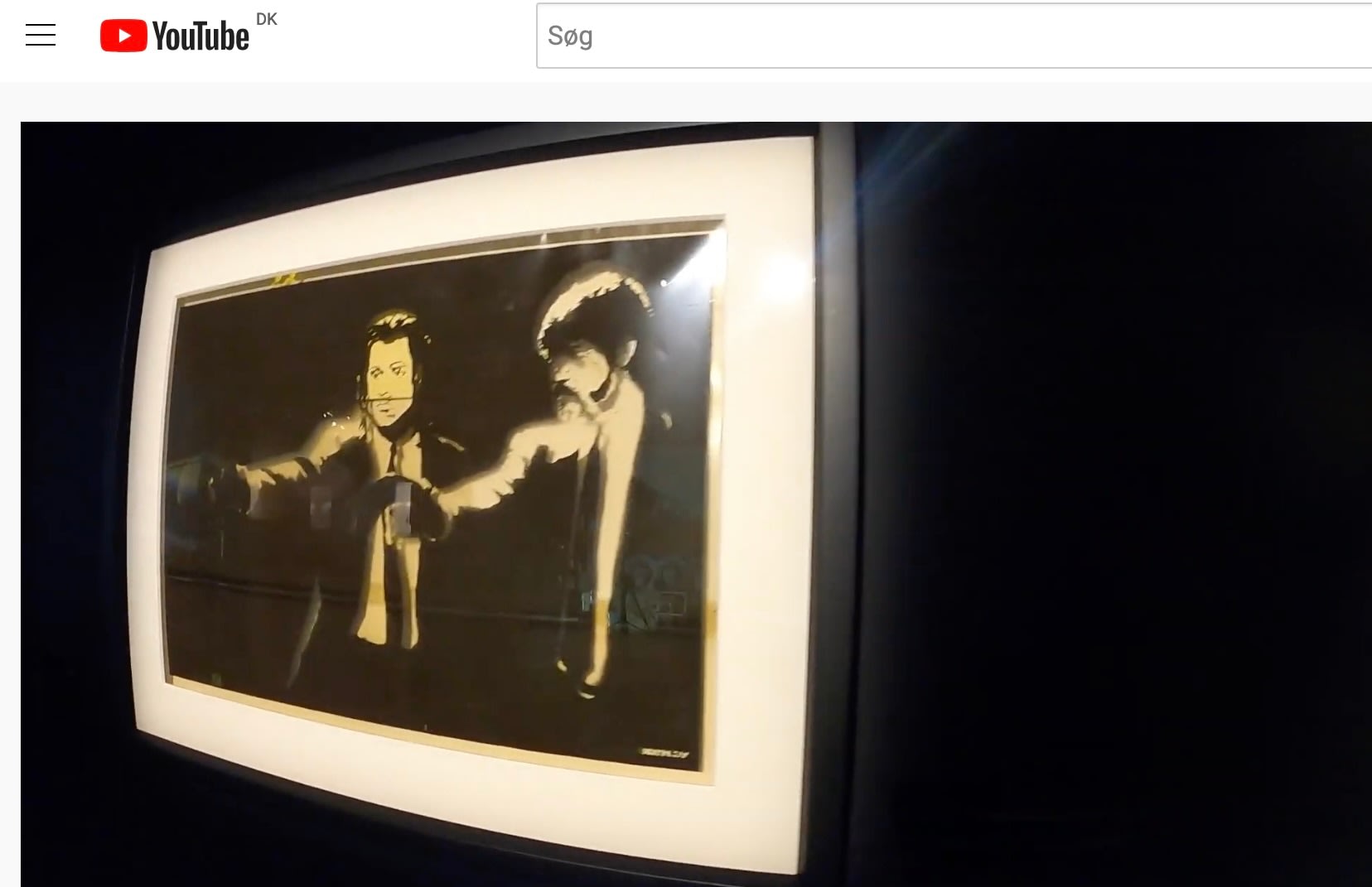 Banksy, "Pulp Fiction", 2004