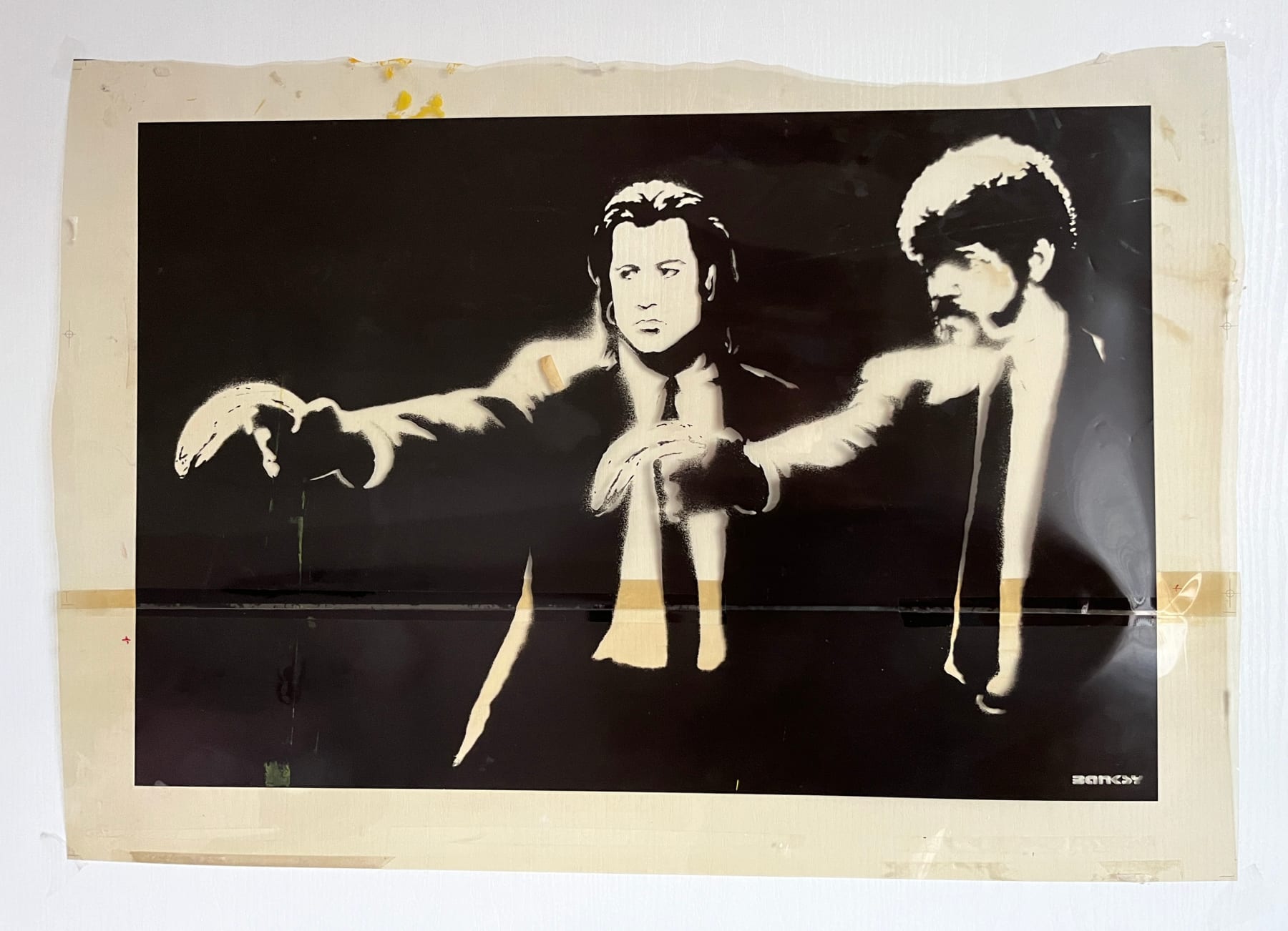 Banksy, "Pulp Fiction", 2004