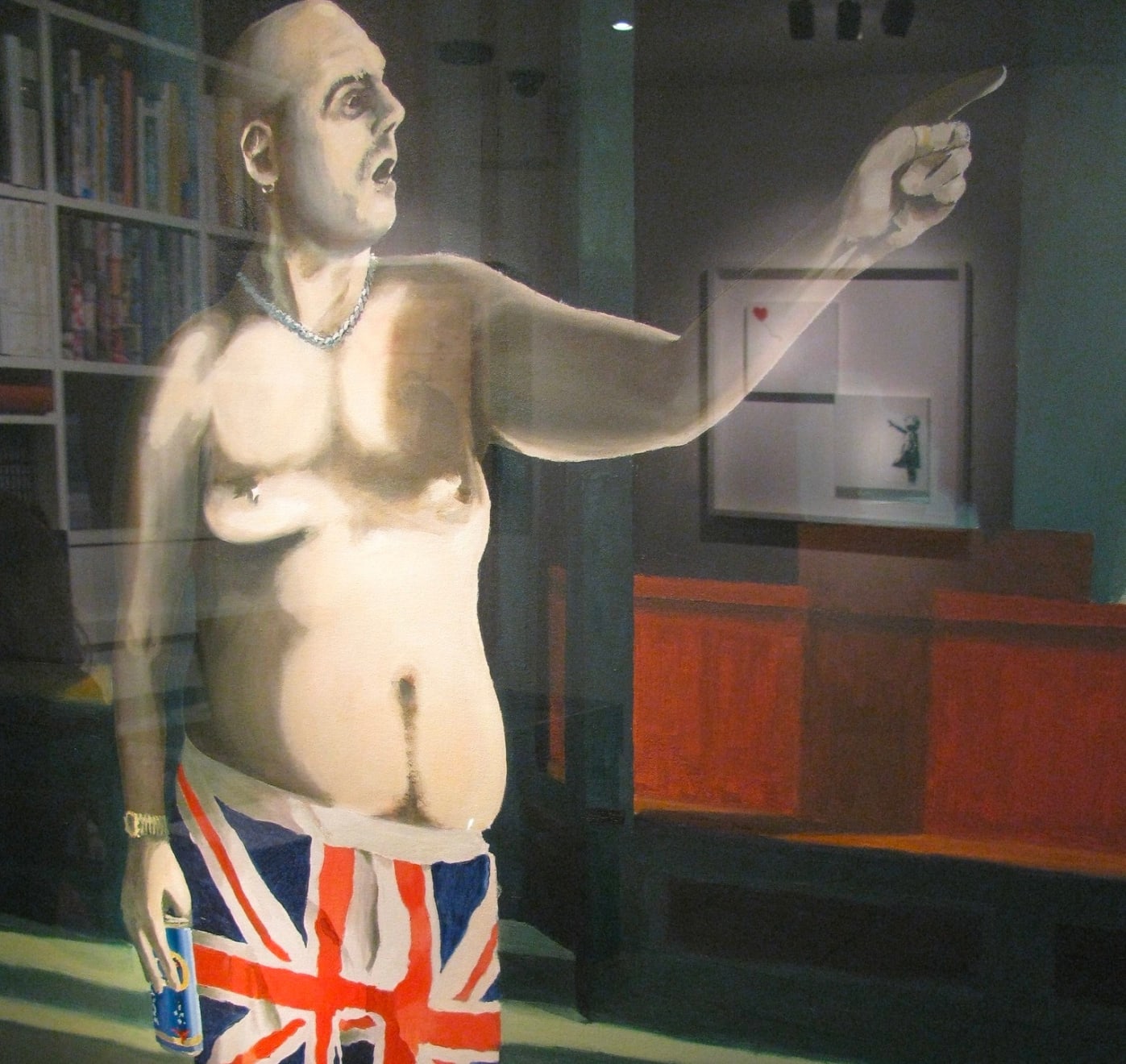 Banksy, "Ghettoblaster Rat", 2003