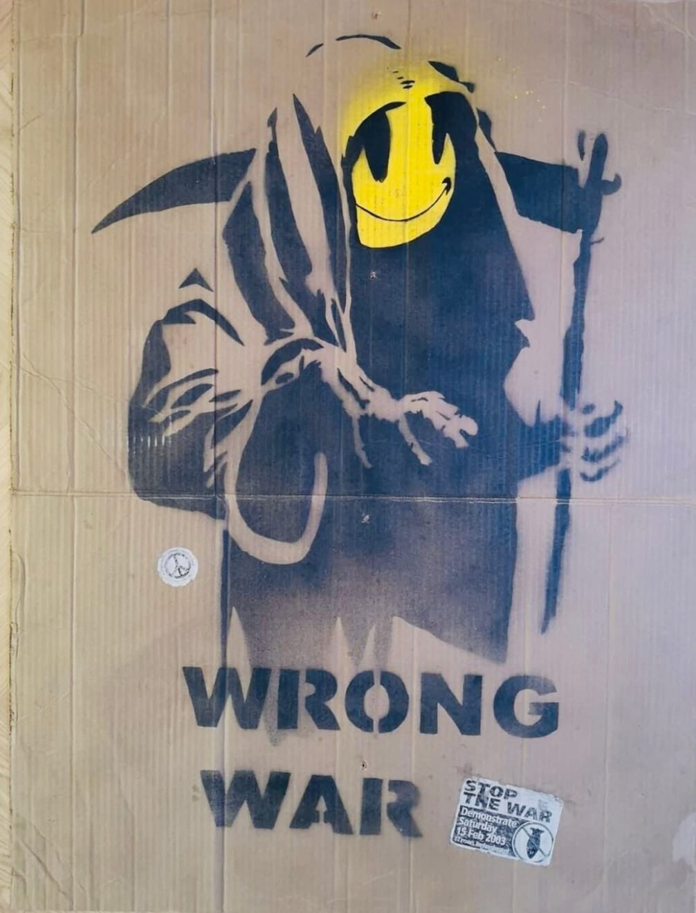 Banksy, Grim Reaper, 2003