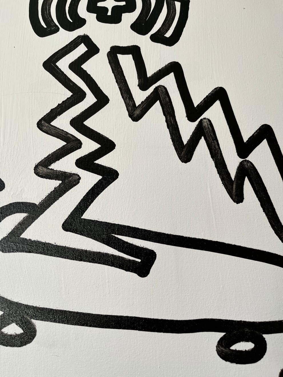 Danny Minnick, "Pete Rocks Flip", 2023