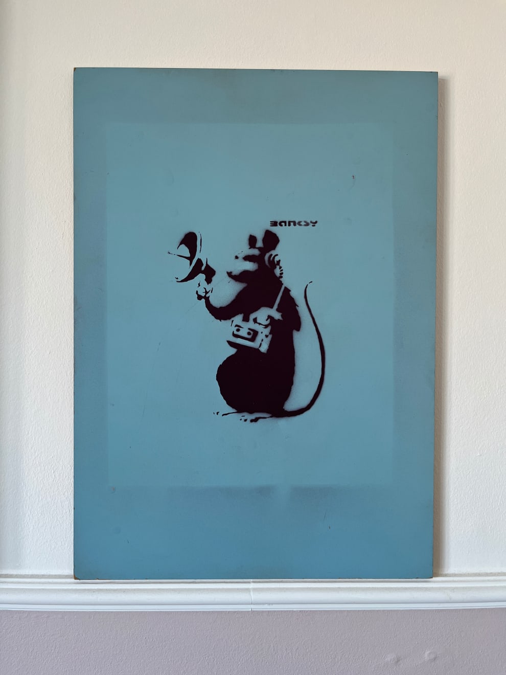 Banksy, Radar Rat , 2002