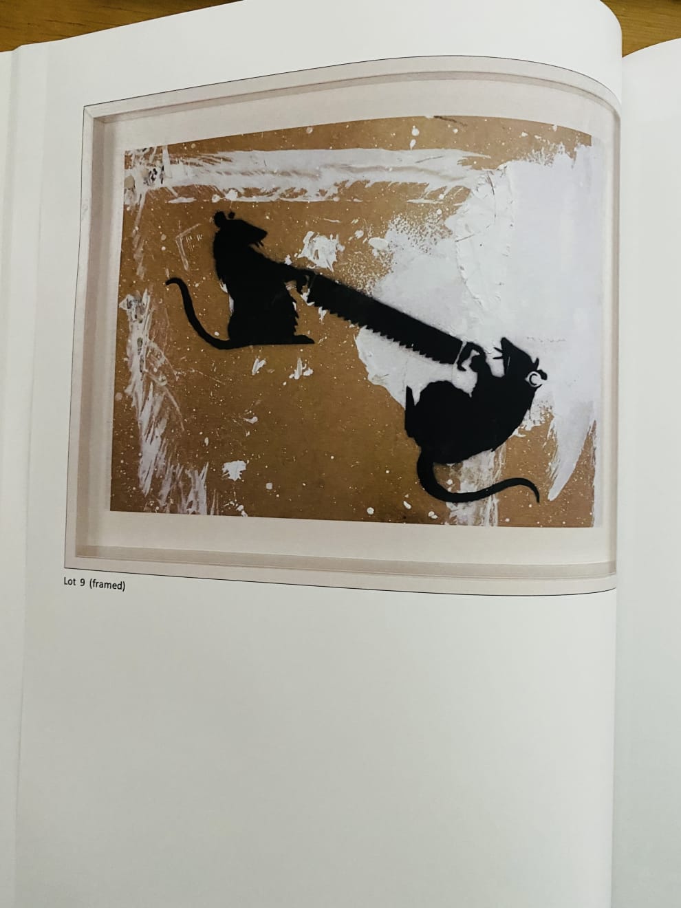 Banksy, Two Rats With Saw, 2003