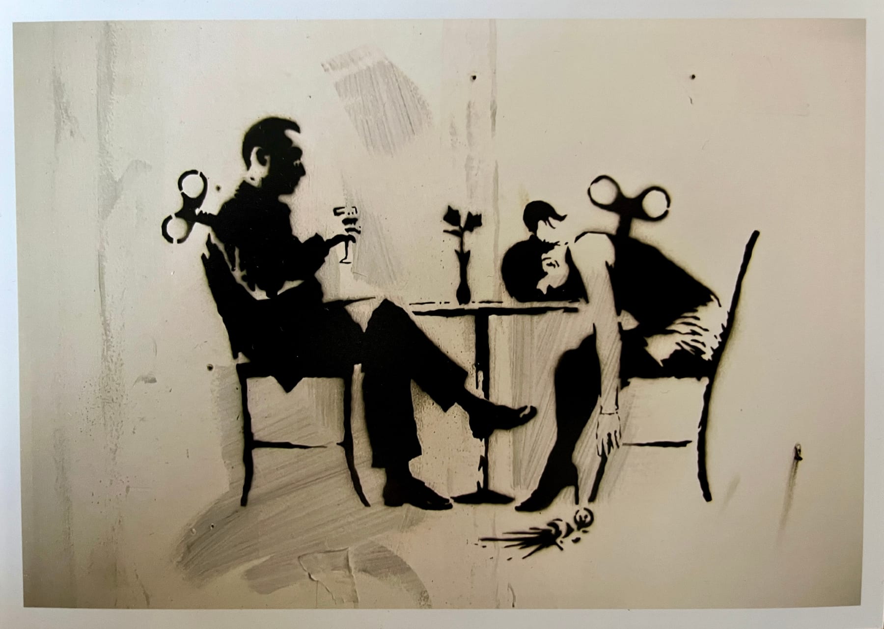 Banksy, "Out of time" version 1, 2003