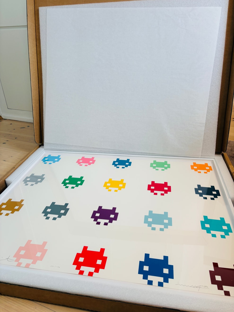 Space Invader, "InvadHirst", 2025