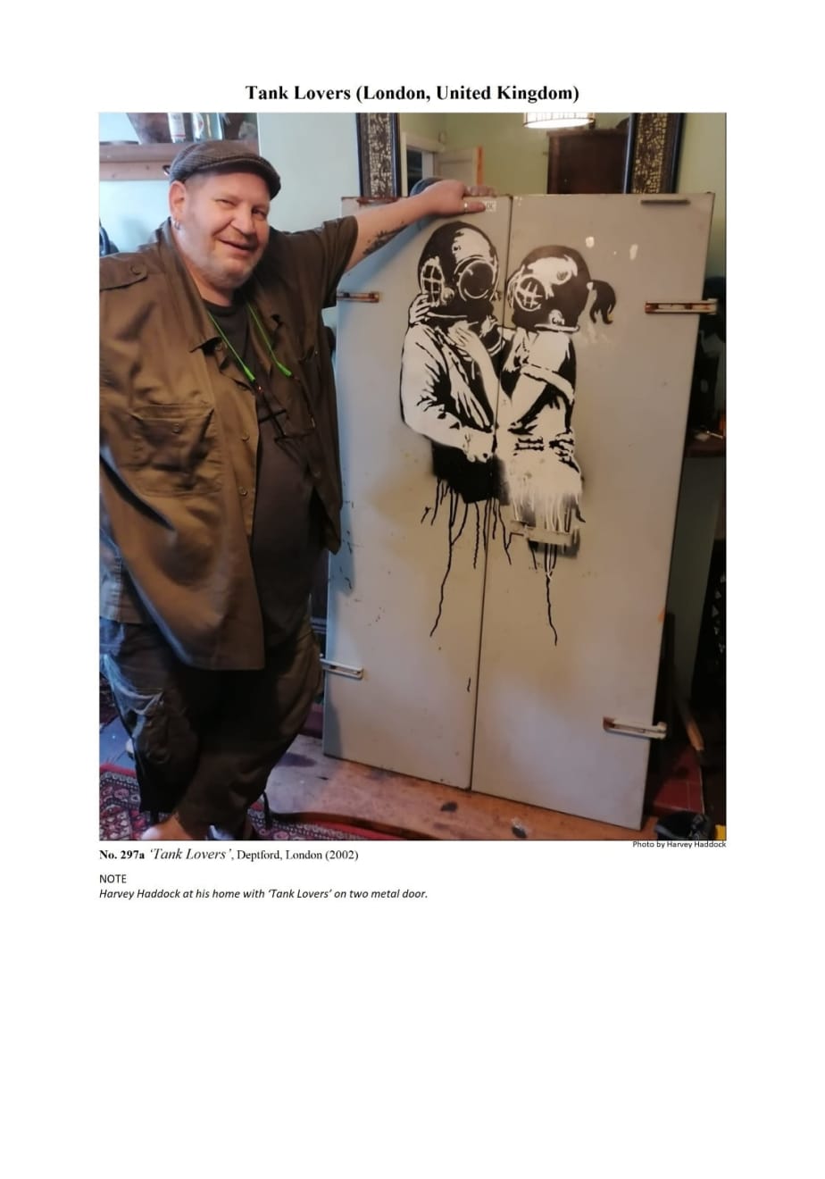 Banksy, "Think Tank" (RESERVED), 2003