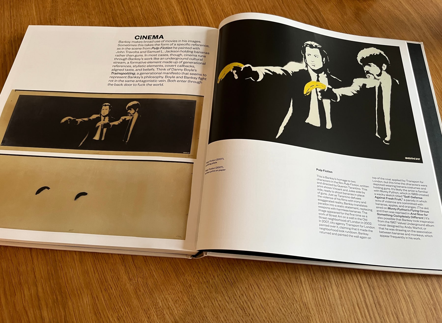 Banksy, "Pulp Fiction", 2004