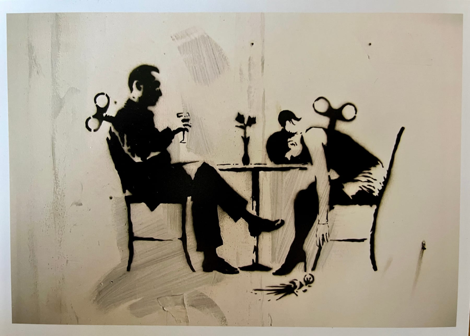 Banksy, "Out of time" version 1, 2003