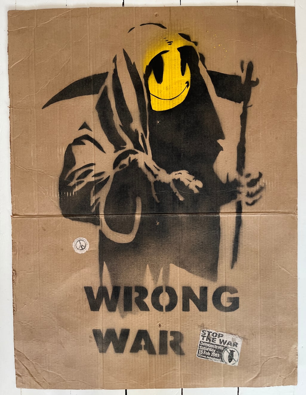Banksy, Grim Reaper, 2003