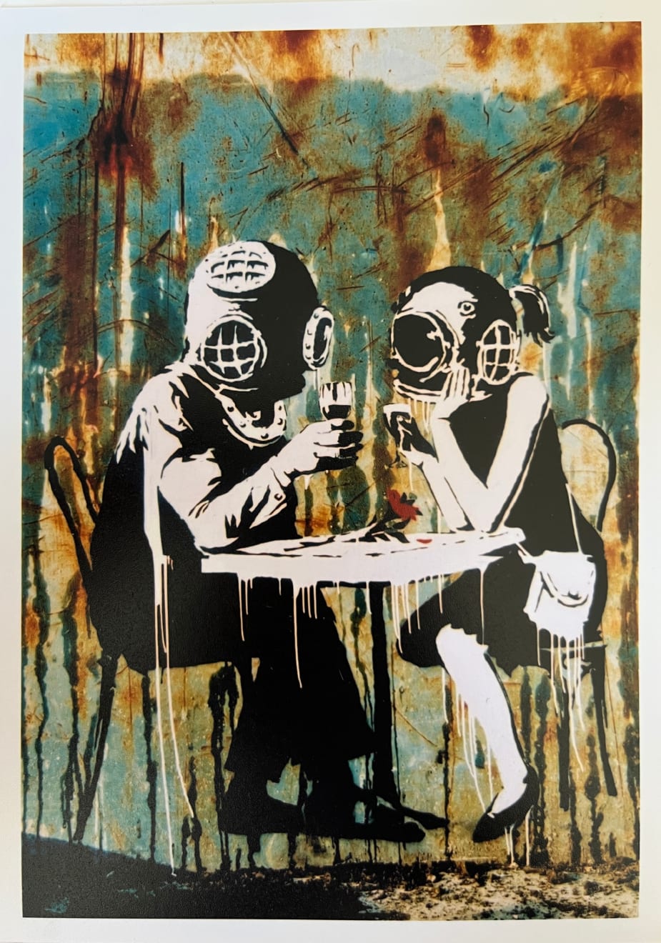 Banksy, Original photo from Think Tank, 2002