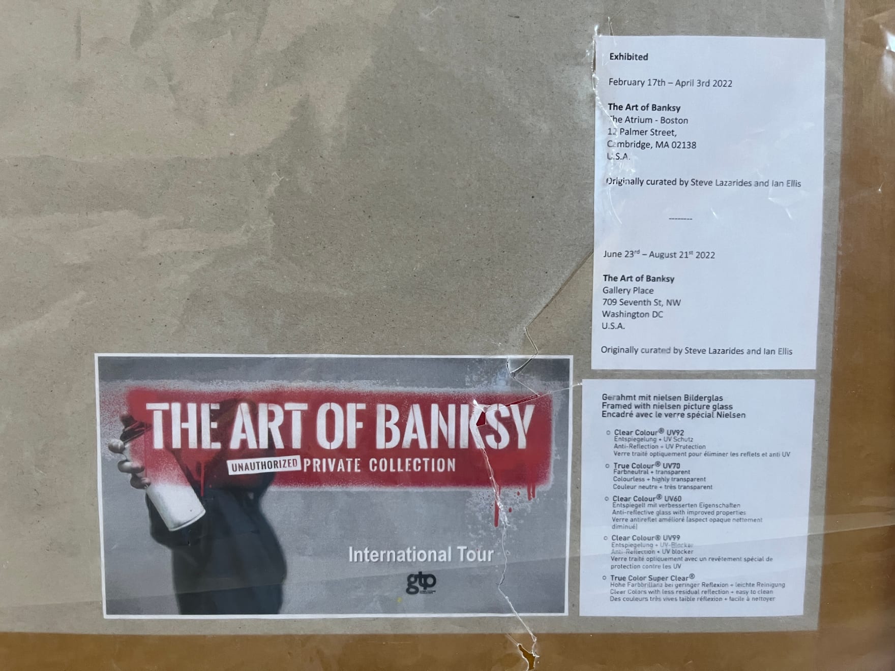Banksy, "Think Tank" original preparatory spray . (RESERVED), 2003