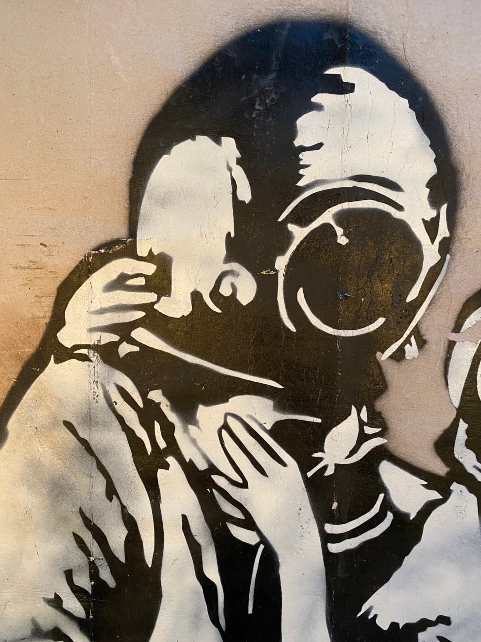 Banksy, "Think Tank" original preparatory spray . (RESERVED), 2003