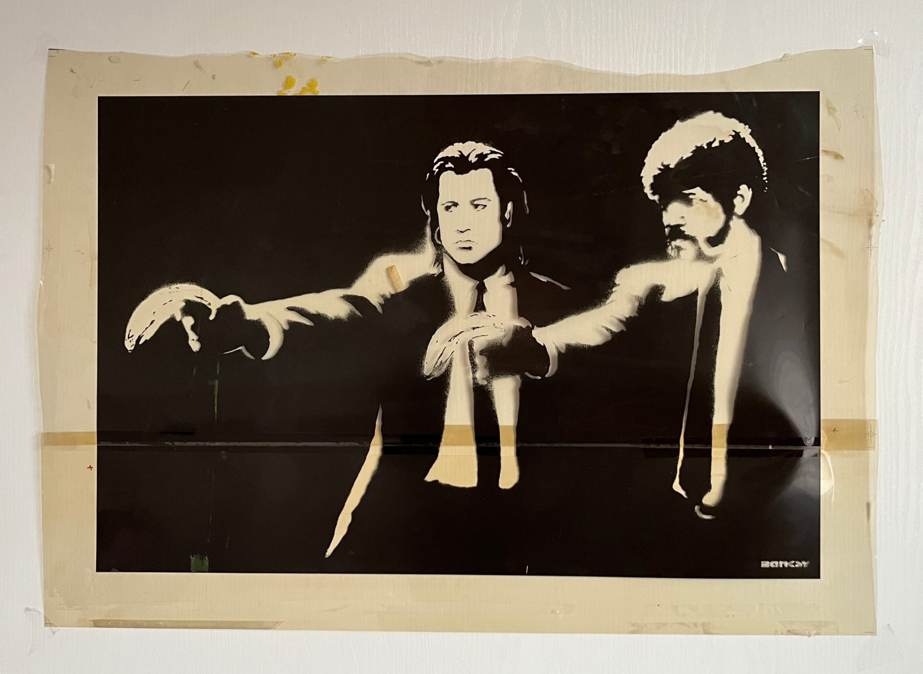 Banksy, "Pulp Fiction", 2004