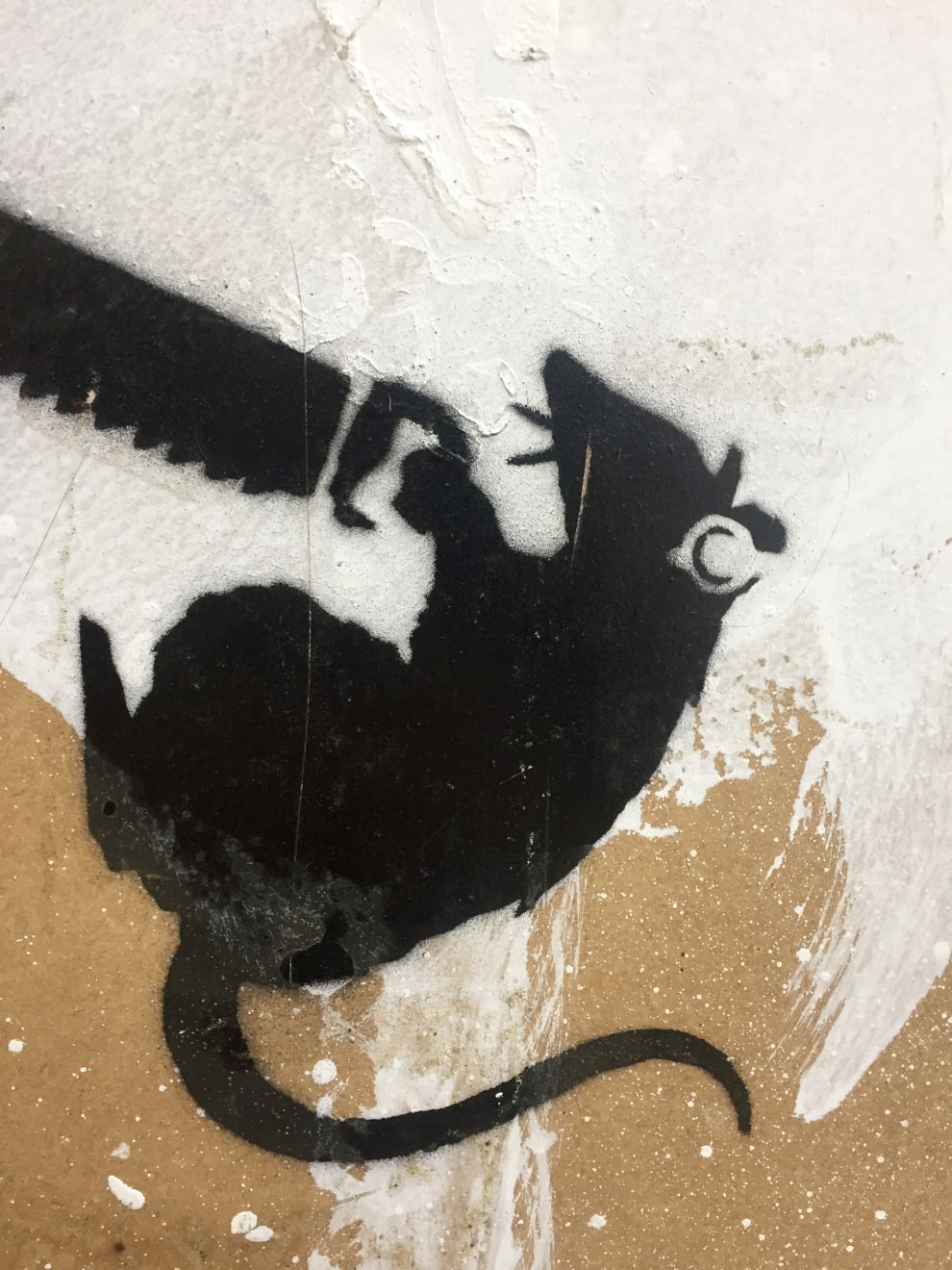 Banksy, Two Rats With Saw, 2003