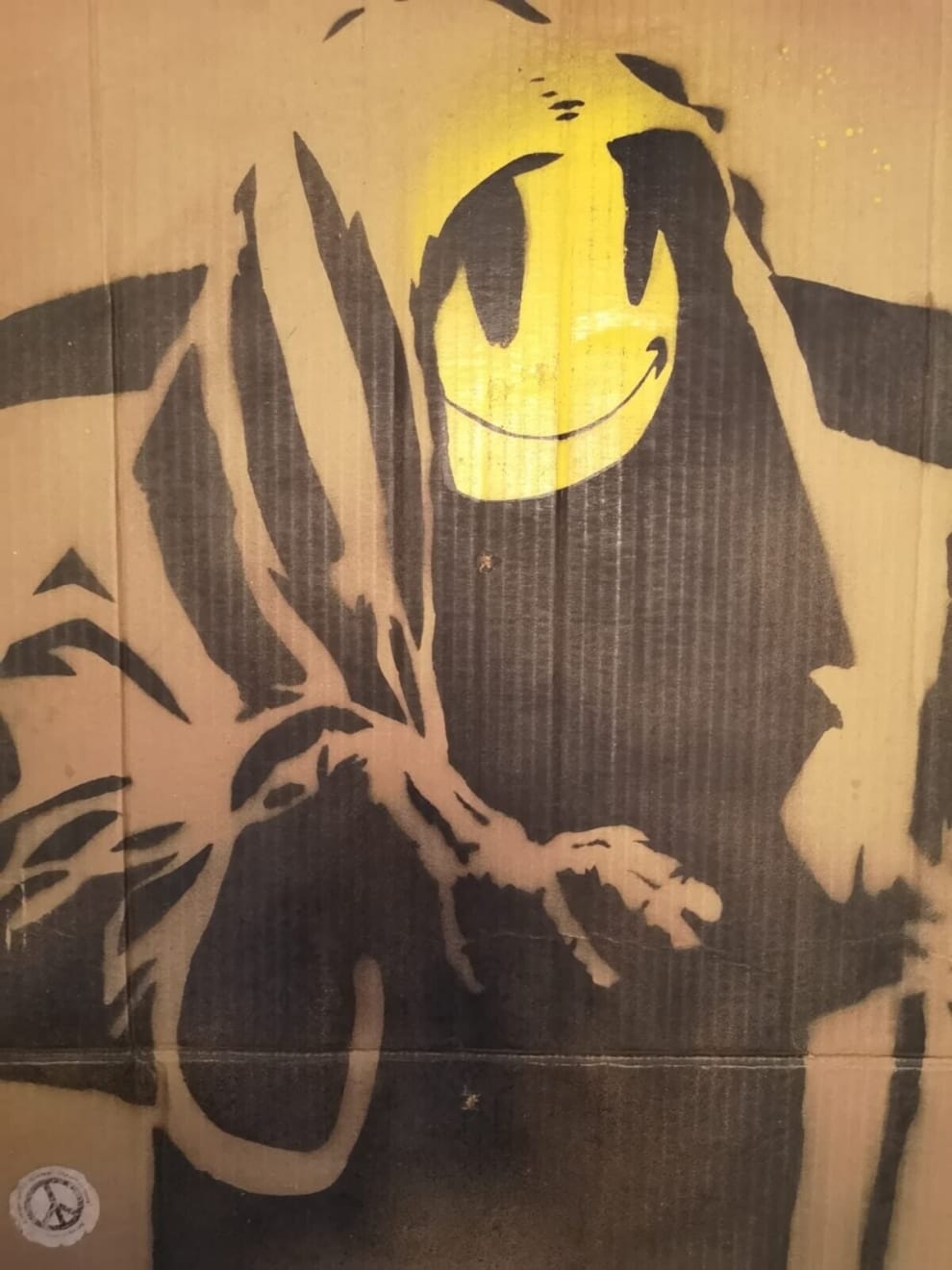 Banksy, Grim Reaper, 2003