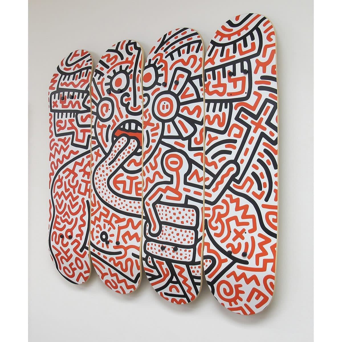 Keith Haring, Man & Medusa - skade decks (4)