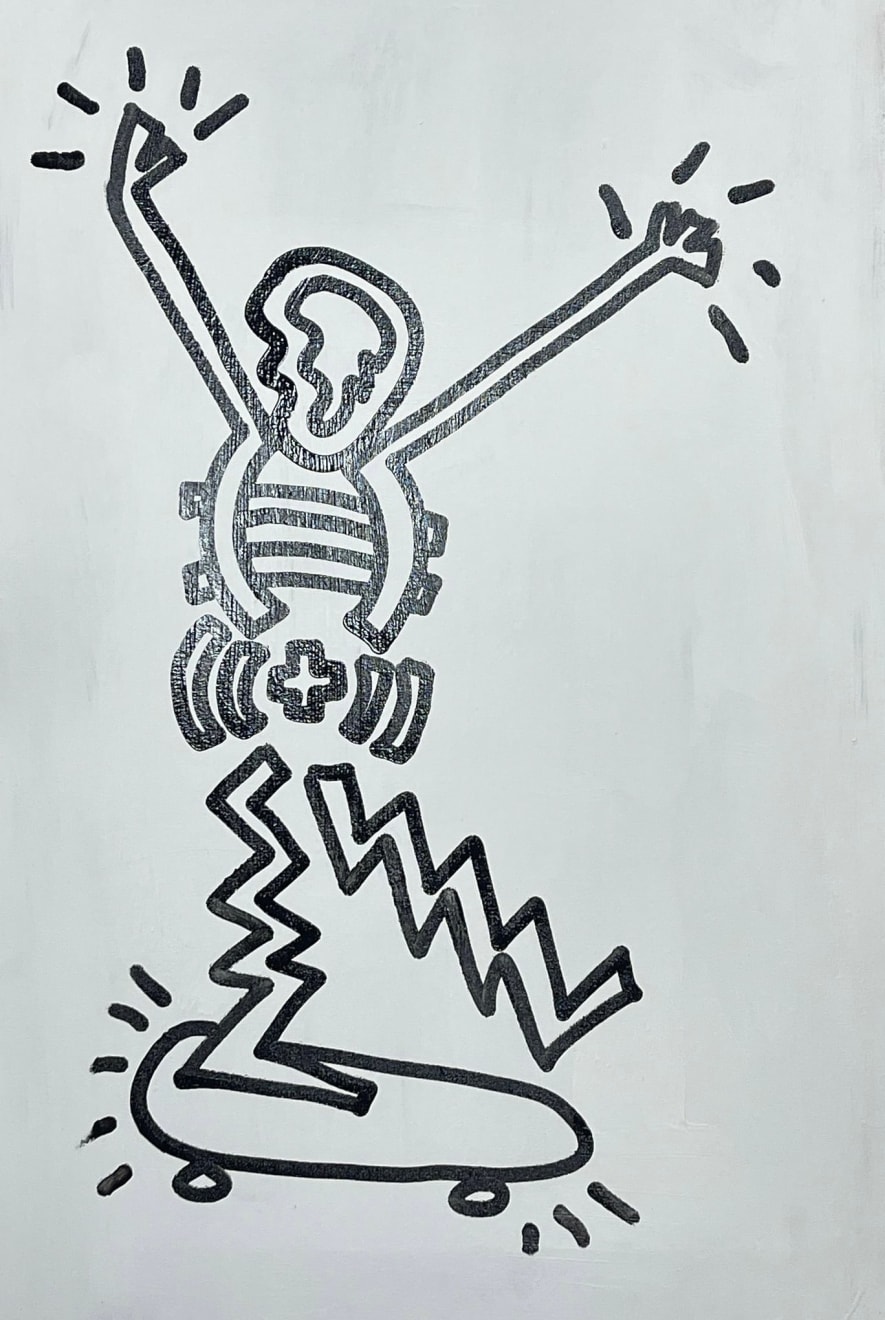 Danny Minnick, "Pete Rocks Flip", 2023