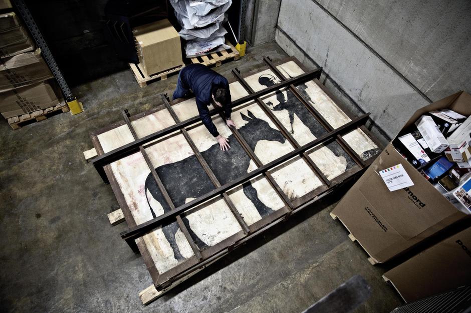 Banksy, "Donkey Documents" , 2007