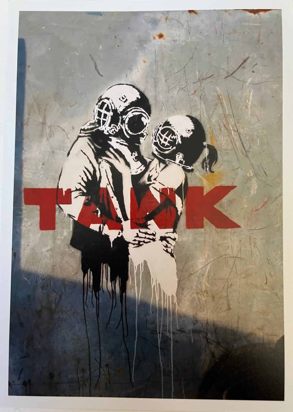 Banksy, Original photos of "Think Tank" . (not for sale), 2002