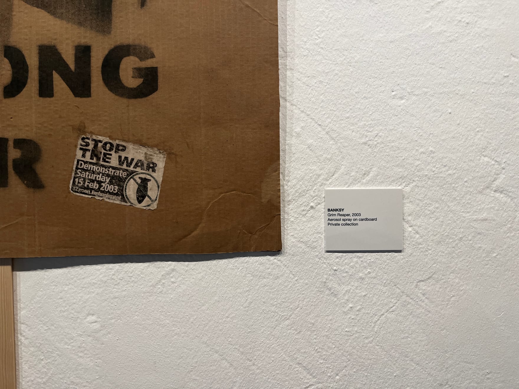 Banksy, Grim Reaper, 2003