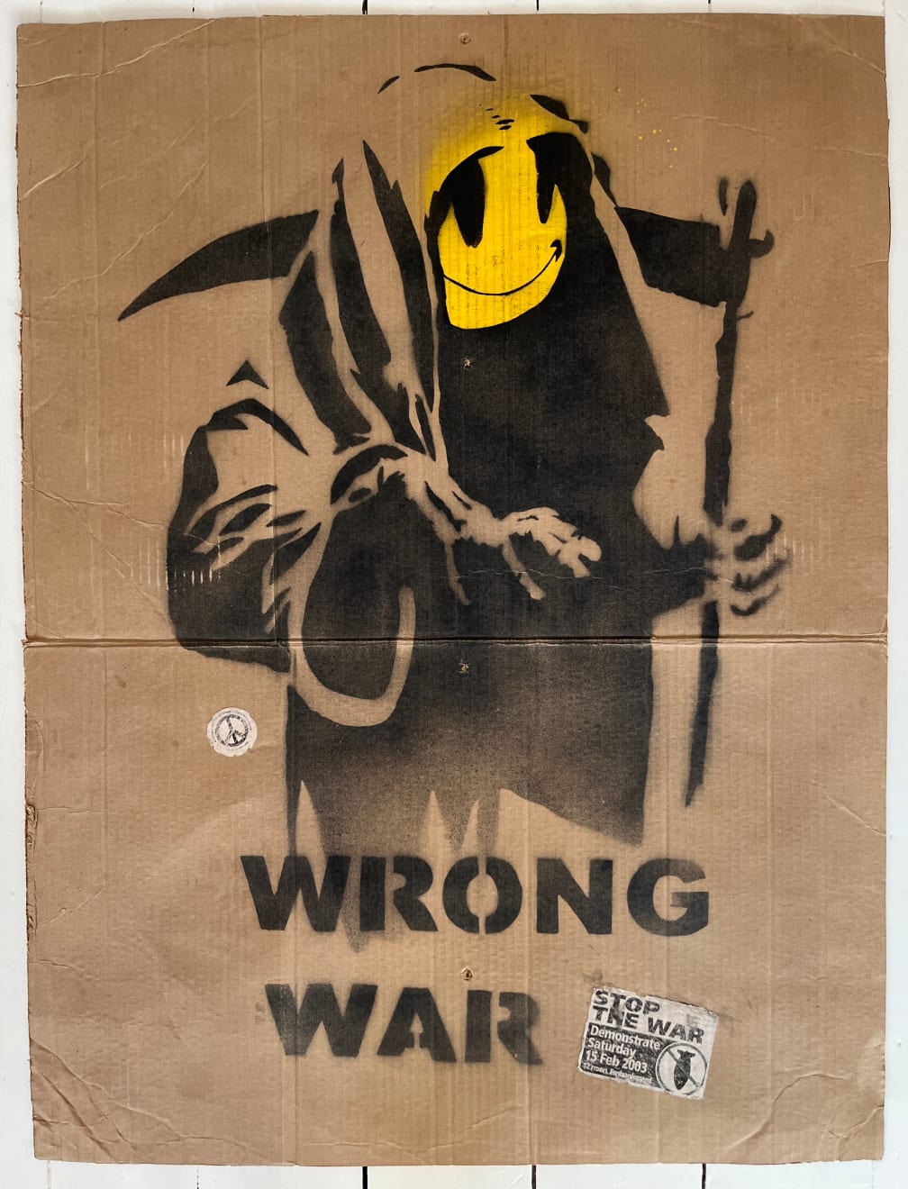 Banksy, Grim Reaper, 2003