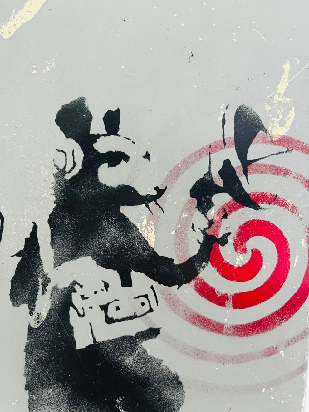 Banksy, "Radar Rat aka Sonic Rat", 2002