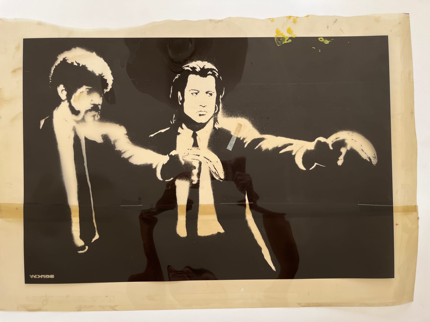 Banksy, "Pulp Fiction", 2004