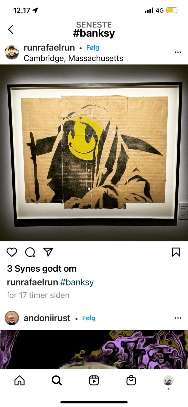 Banksy, "Grim Reaper" (SOLD), 2003-2004