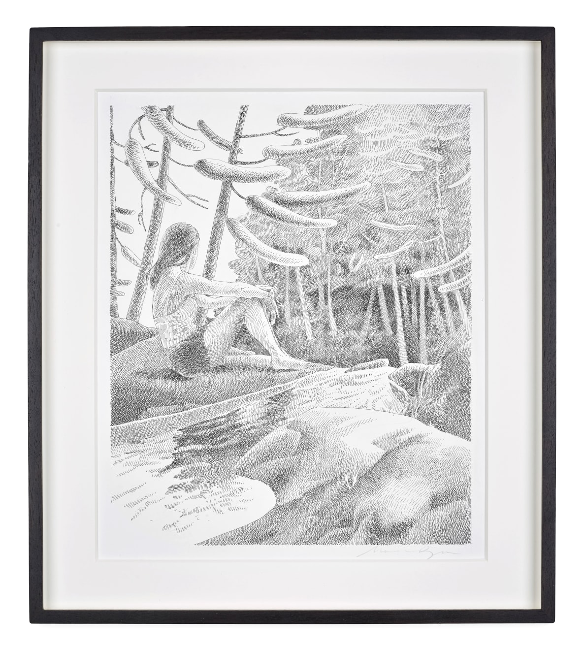 Madeleine Bialke, Death Motel (Kettle Hole), 2022