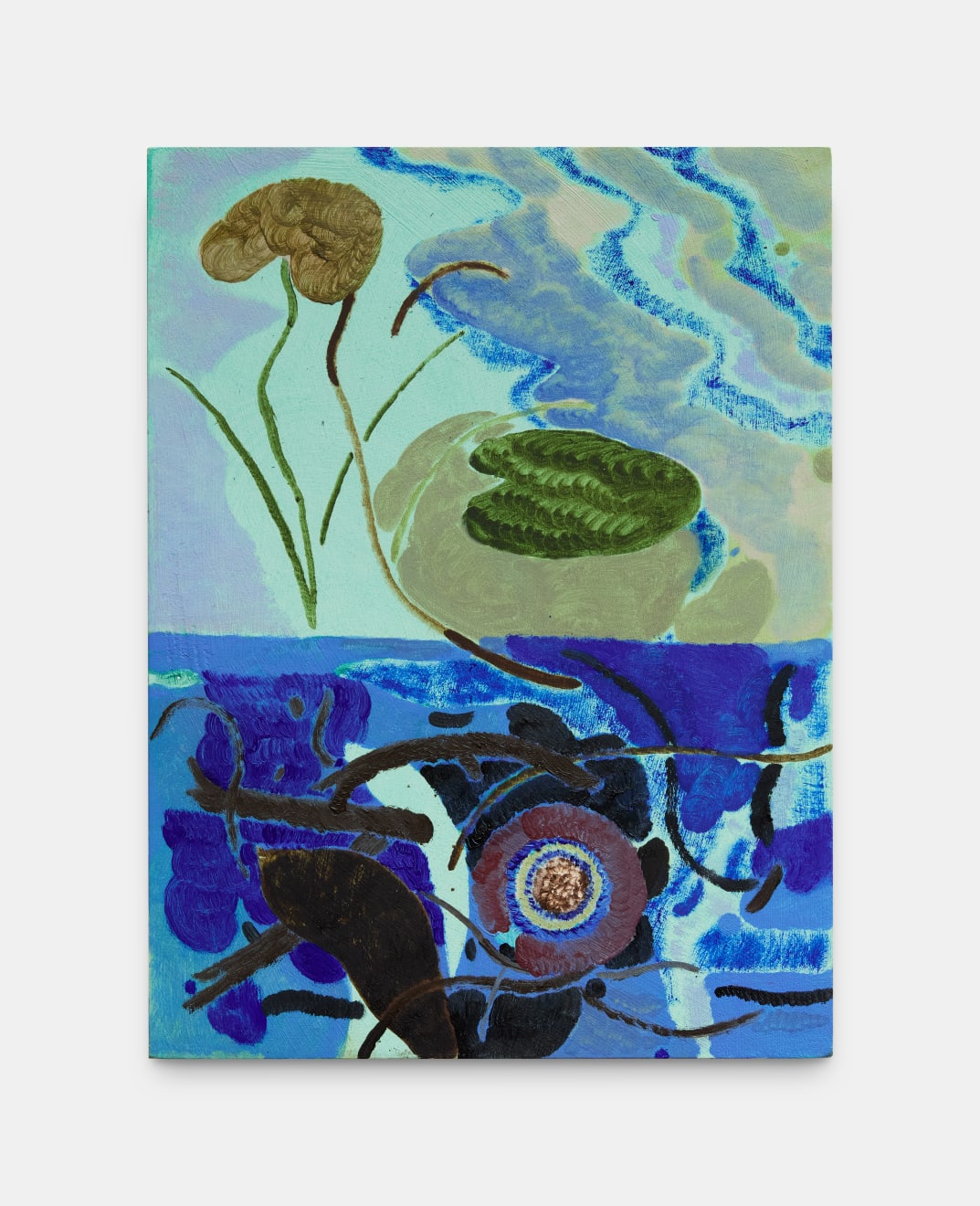 James Owens, Study of a Pond After a Storm, 2025