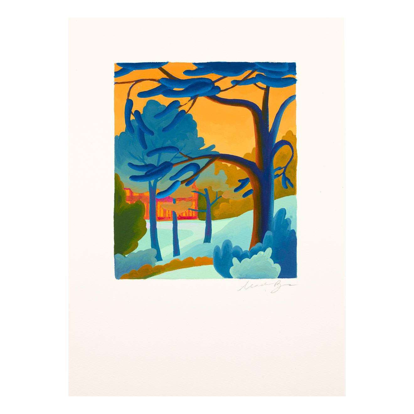 Madeleine Bialke, Spring (Jardin des Plantes) , 2024