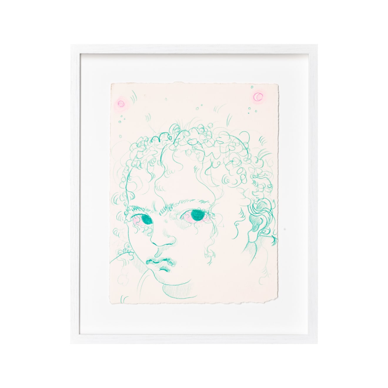 Georg Wilson, Equinox (Red eyes, portrait), 2024