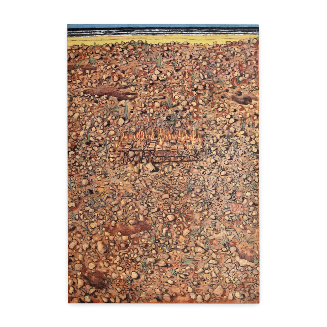 Yoo Geun-Taek, Fire, 2019