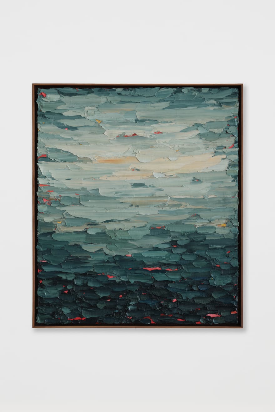 Jake Aikman, Seascape Aggregate (close to the sun) II, 2025