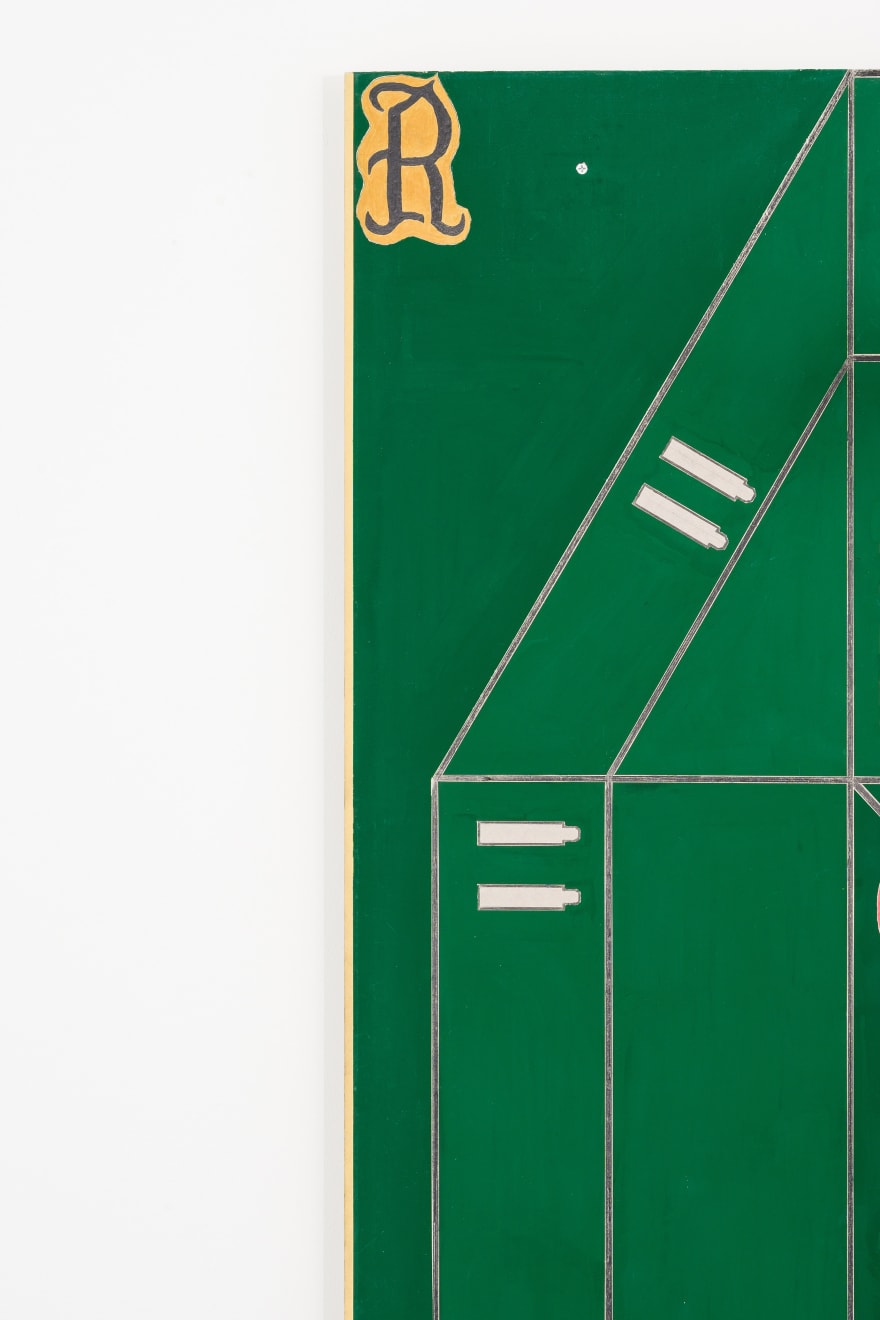 Toru Otani, Game Board for a Game of Unburnable Stones and Tigers, 2015