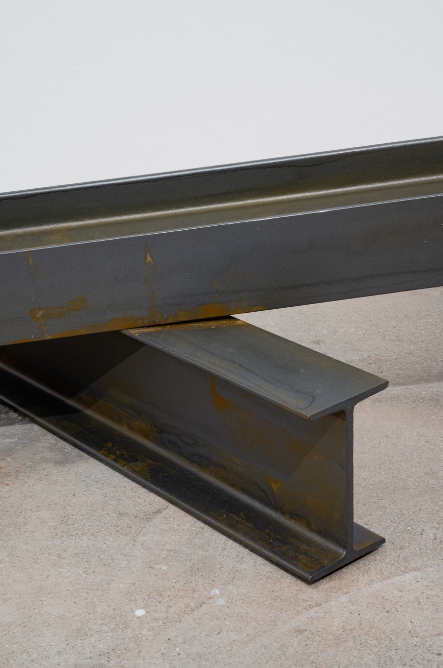 Kaz Oshiro, Untitled (Steel Beams), 2016