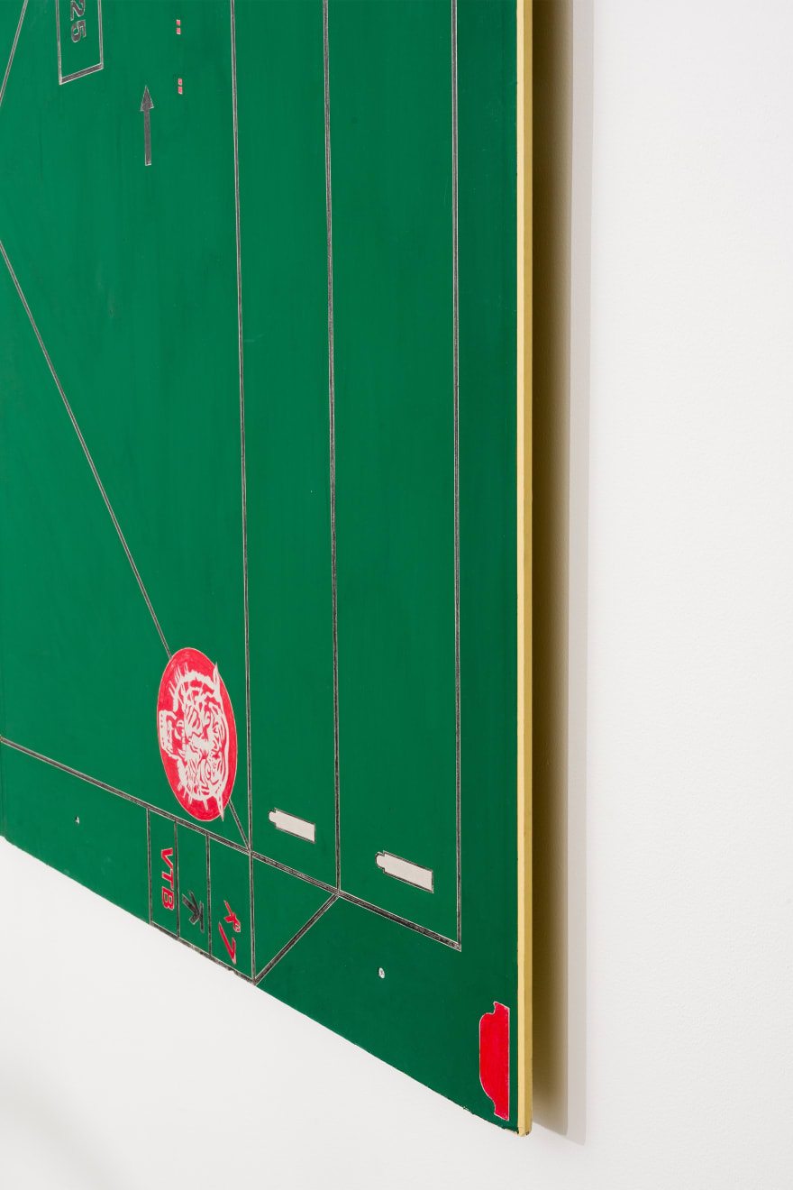 Toru Otani, Game Board for a Game of Unburnable Stones and Tigers, 2015