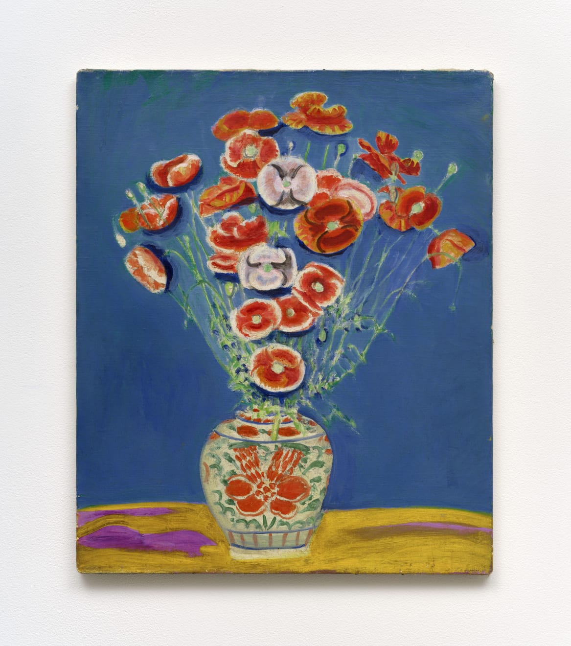 Zenzaburo Kojima, Field Poppies (Unfinished), 1950