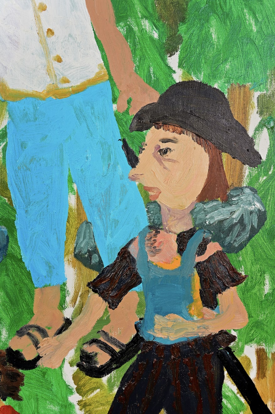 Kyoko Idetsu, 森を見て木を見ず (Looking at the forest without seeing the tree), 2018