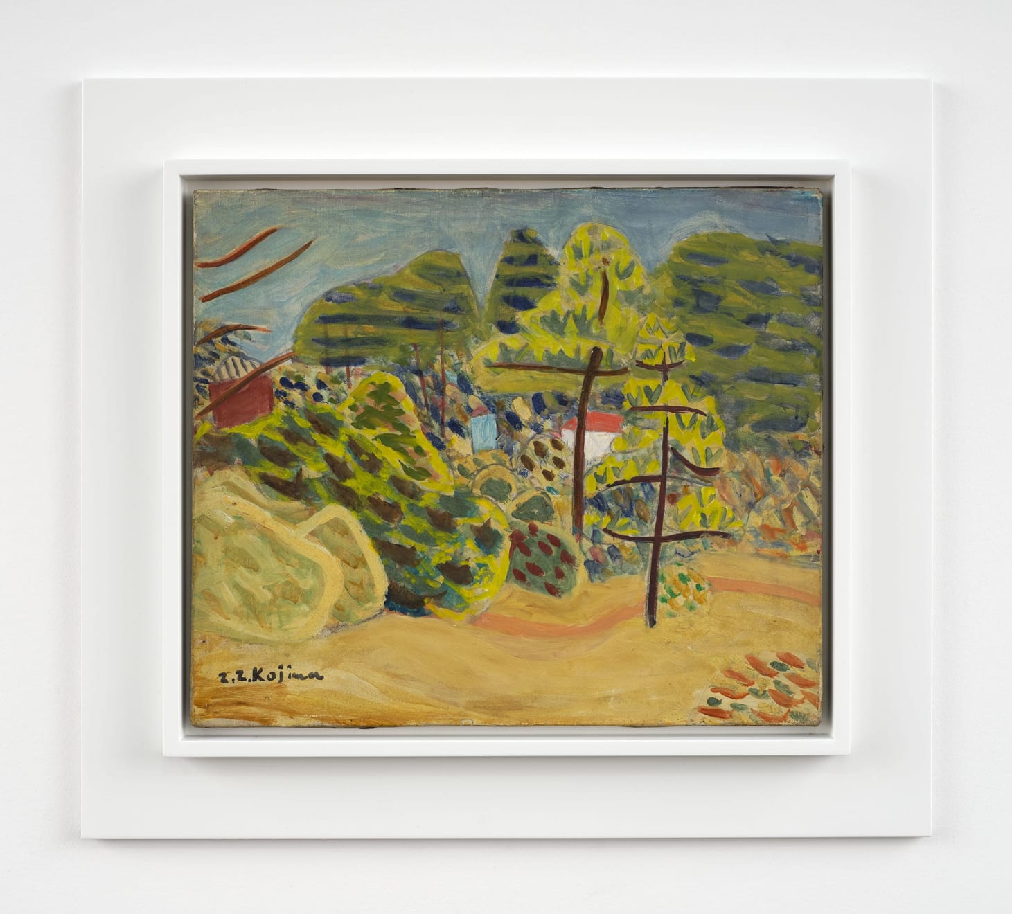 Zenzaburo Kojima, 朝の庭 Morning Fields, 1933