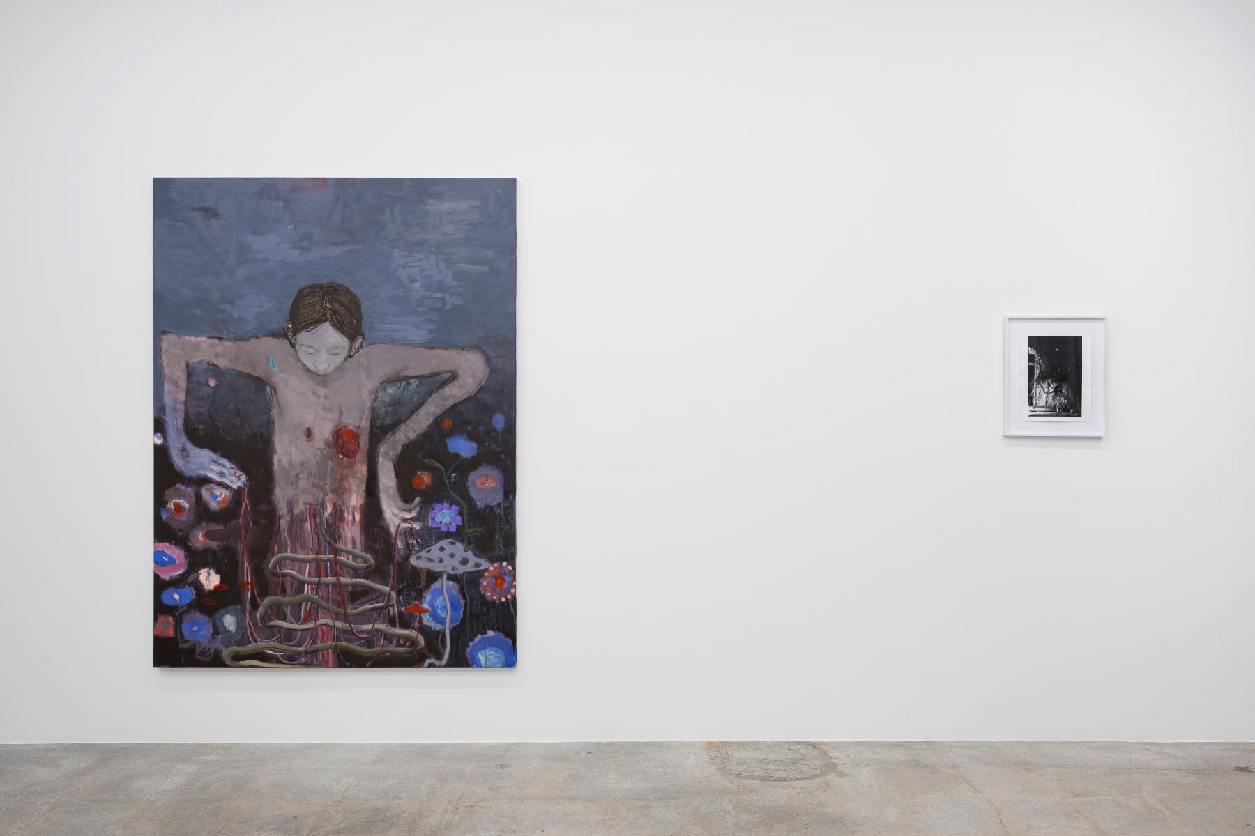 Sanya Kantarovsky, Bleeding Nature, 2023
