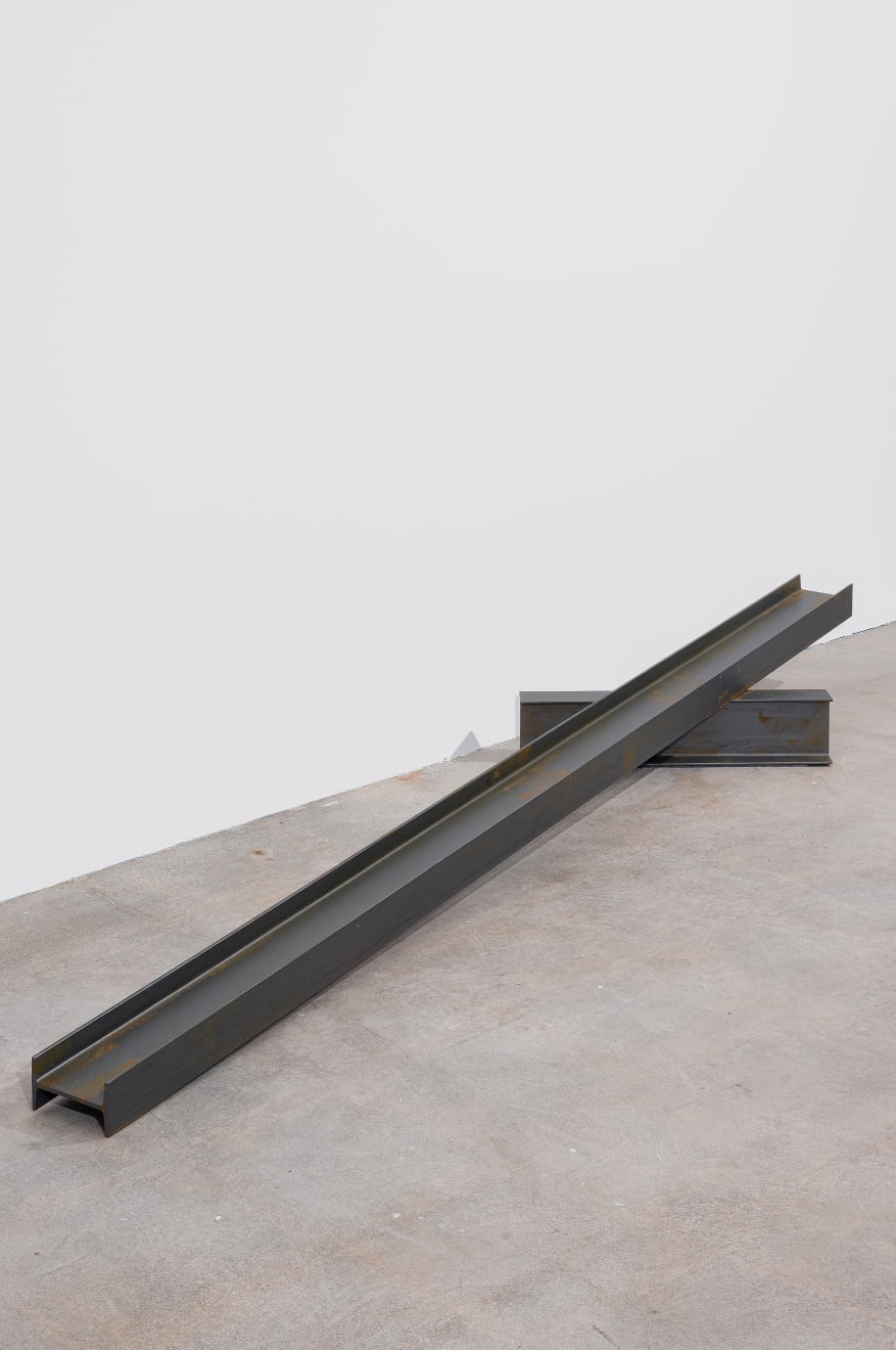 Kaz Oshiro, Untitled (Steel Beams), 2016